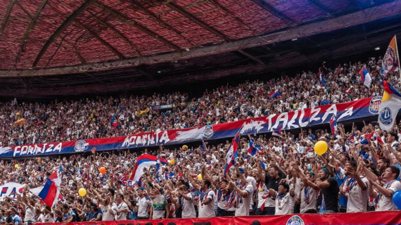 Fortaleza empata sem gols e mantém a liderança no Grupo E da Copa Libertadores
