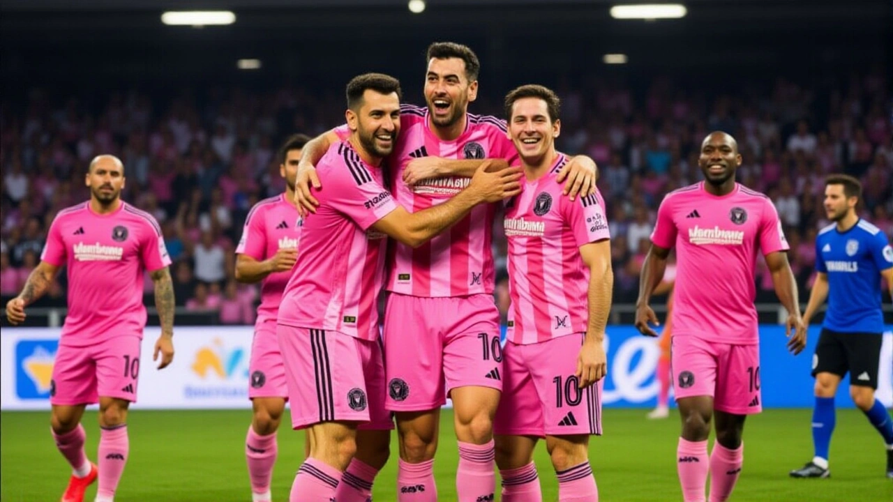 Inter Miami goleia Columbus Crew por 5 a 1 com Messi em atuação histórica
